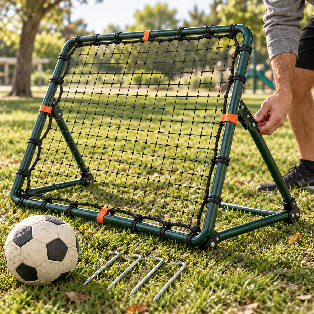 Portable Soccer Rebound Training Net