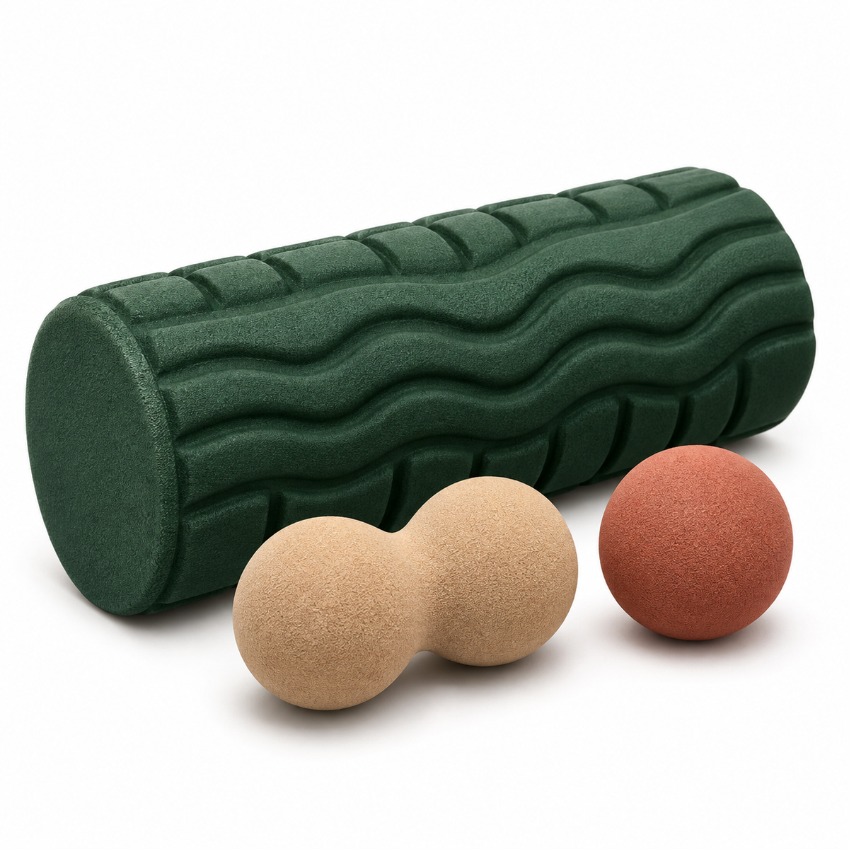 Textured Foam Roller Recovery Set