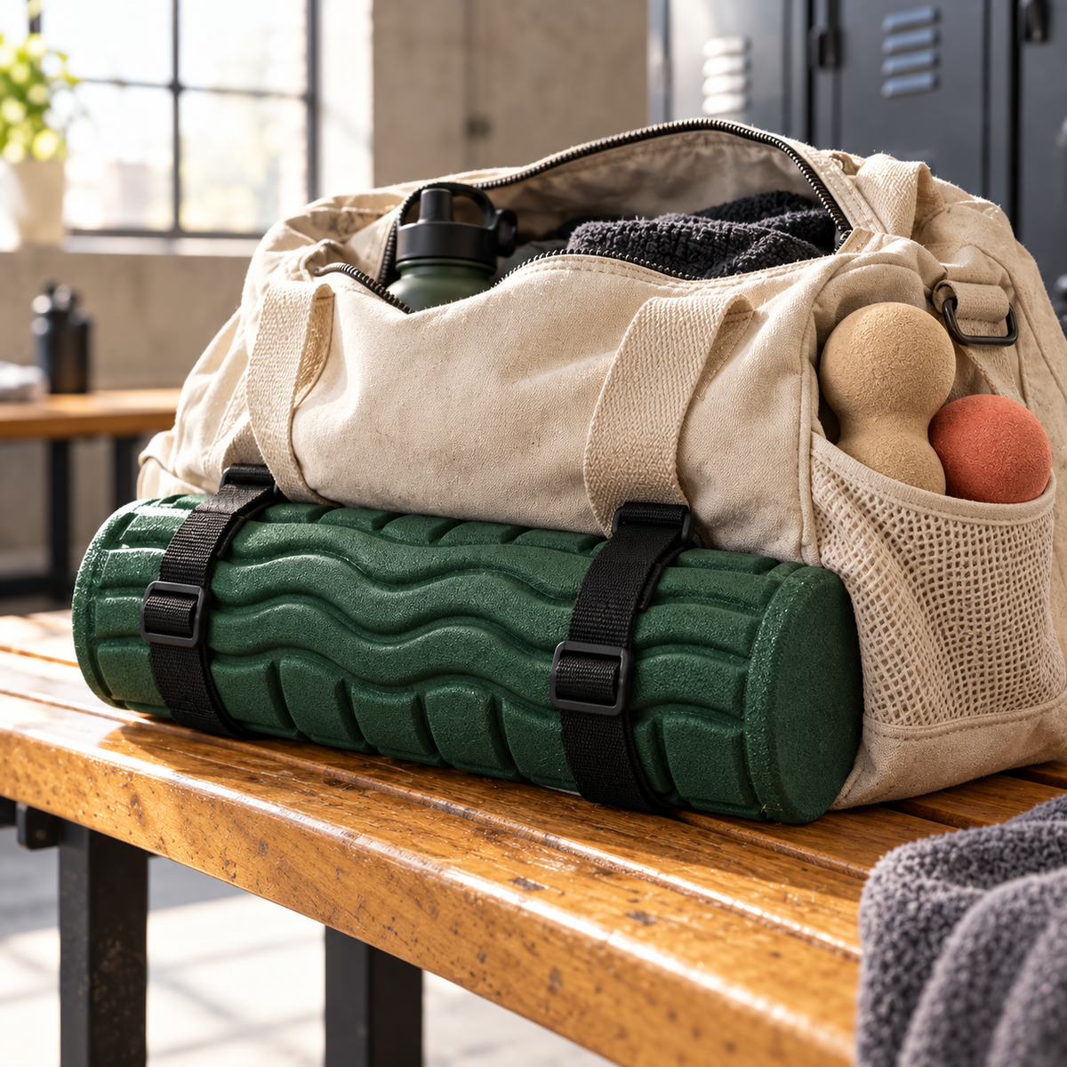 Textured Foam Roller Recovery Set