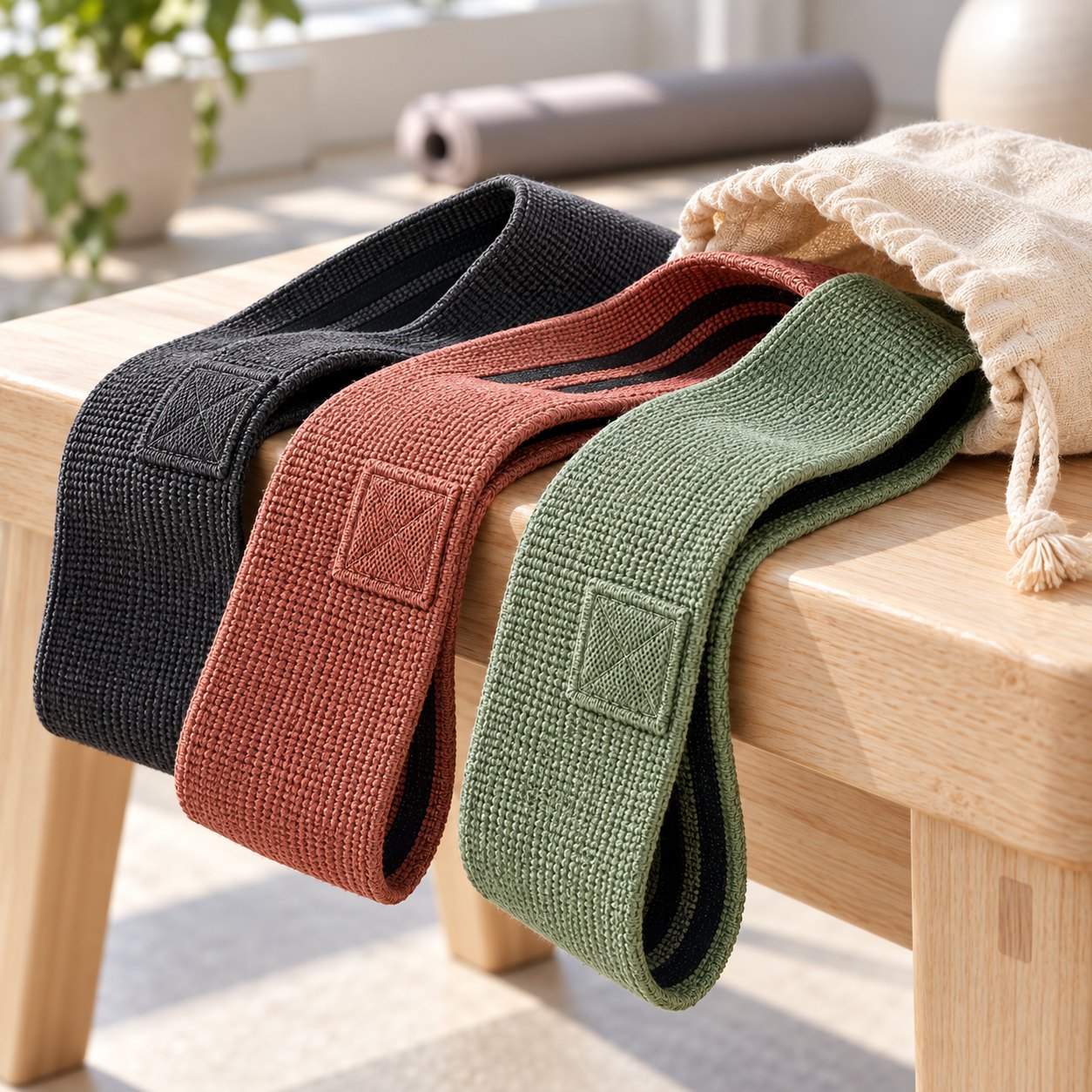 Woven resistance bands