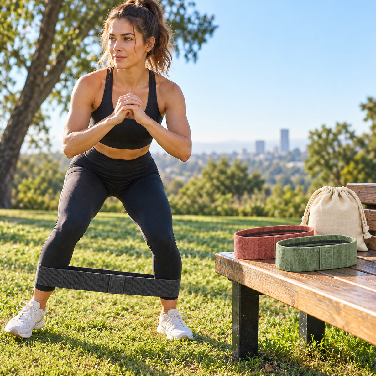 Fabric Resistance Band Set
