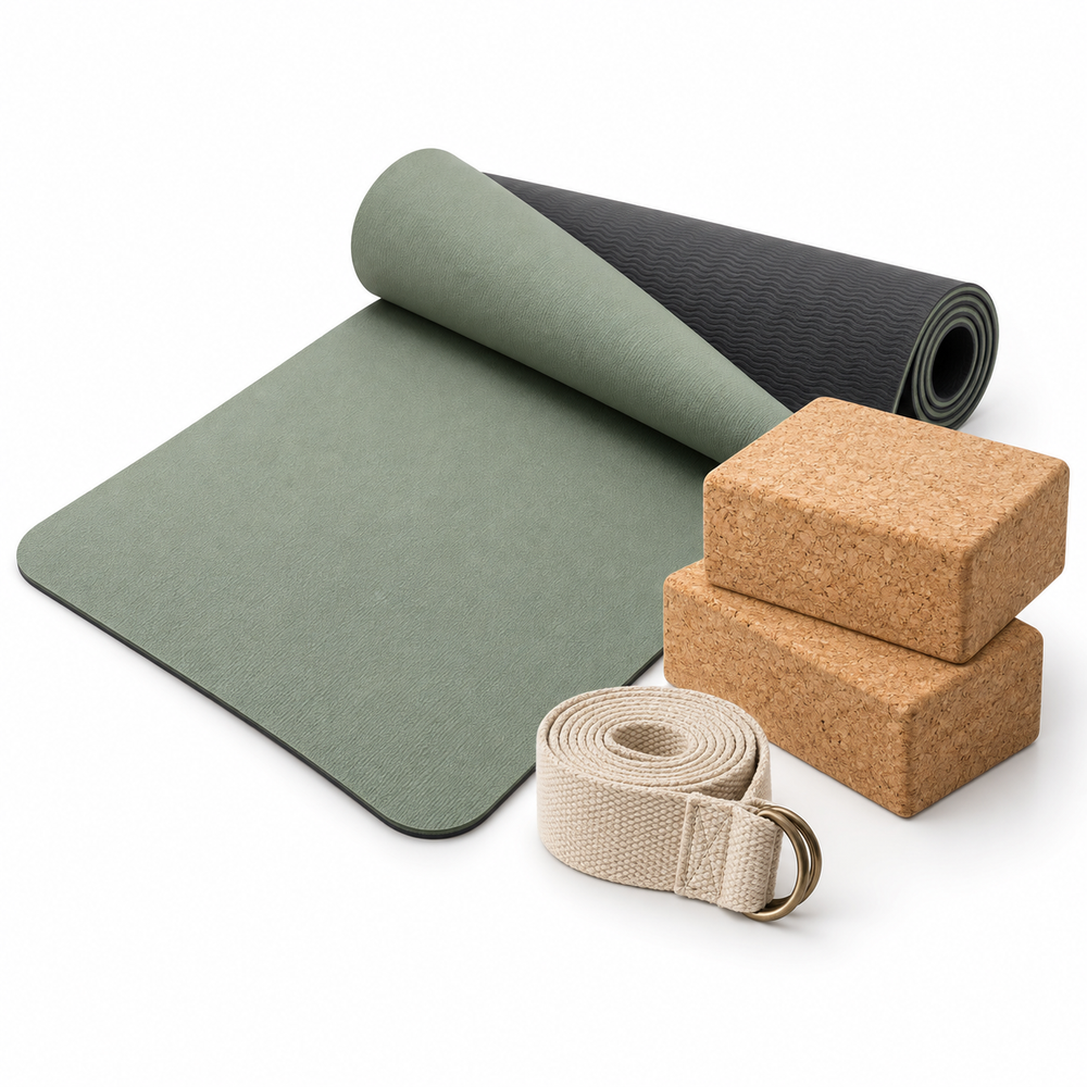 Reversible Yoga Mat Set