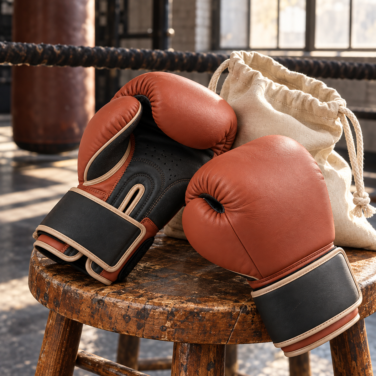 Terracotta Boxing Training Gloves